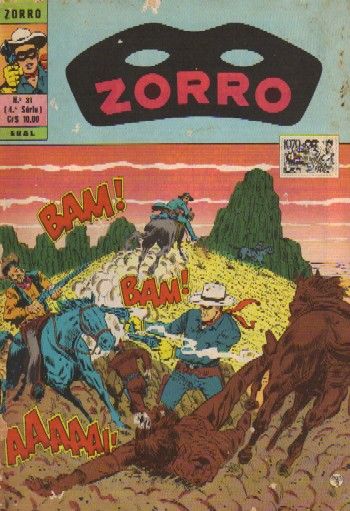 Zorro nº 31 - 4ª série ebal