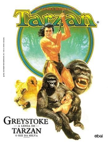 Greystoke A lenda de Tarzan o Rei da Selva ebal