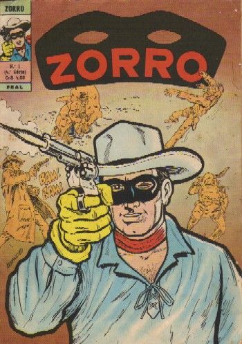 Zorro nº 01 - 4ª série ebal