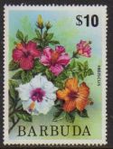 Barbuda 223 Flores diversas selos postais