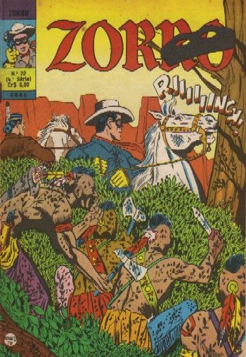 Zorro nº 22 - 4ª série ebal