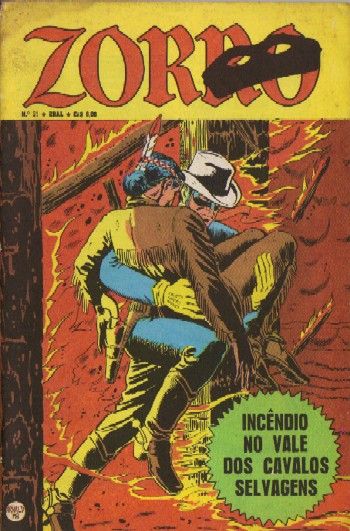 Zorro nº 31 em formatinho ebal