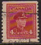 Canada 209a Exército Tipo B Dent. 9 1/2 U