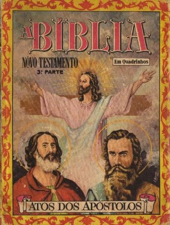 A Biblia em quadrinhos 3ª parte Ato dos apóstolos ebal